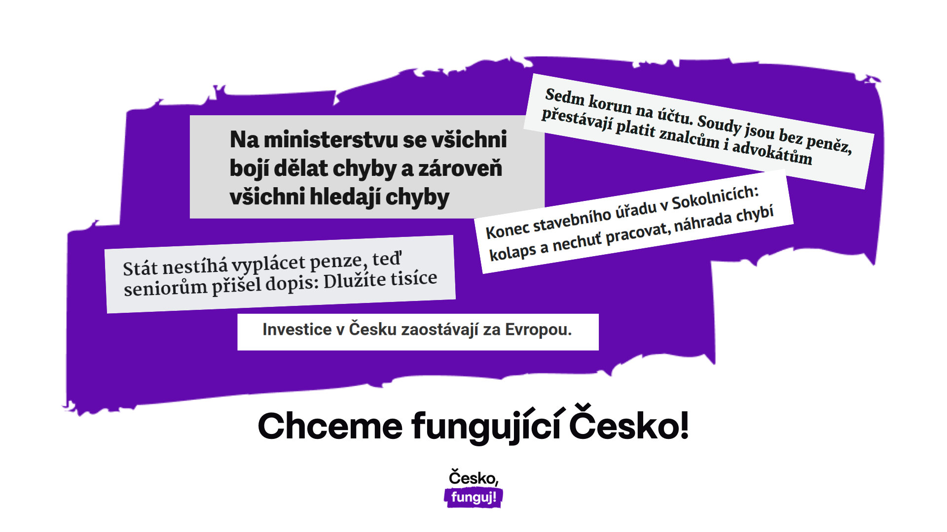 Chceme fungující Česko!